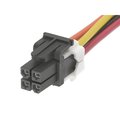 Molex Minifit 4 Circuit 1M Cable Assembly 451350410